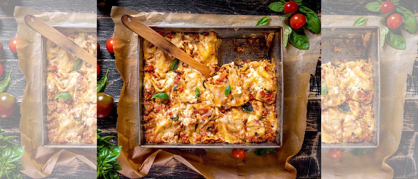 Kotitekoinen lasagne Dolmio