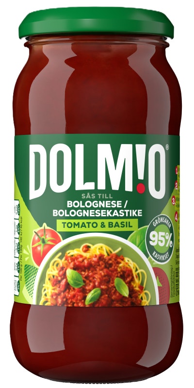 Dolmio Bolognesekastike Tomato & Basil 450g