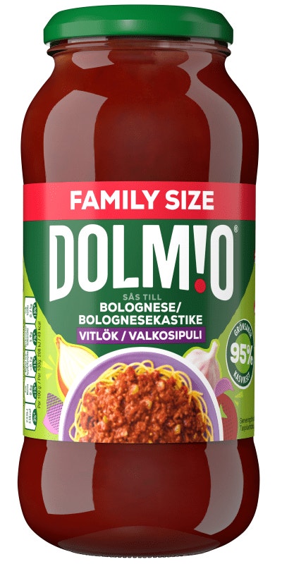 Dolmio Bolognesekastike Valkosipuli 675g